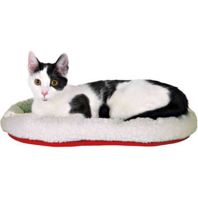 Trixie κρεβάτι cuddly 47x38cm άσπρο/κόκκινο Trixie κρεβάτι cuddly 47x38cm άσπρο/κόκκινο