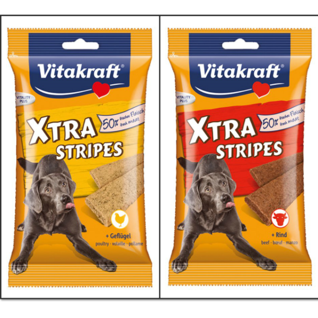 VITAKRAFT XTRA STRIPES ΣΕ ΔΙΑΦΟΡΕΣ ΓΕΥΣΕΙΣ 200GR VITAKRAFT XTRA STRIPES ΣΕ ΔΙΑΦΟΡΕΣ ΓΕΥΣΕΙΣ 200GR
