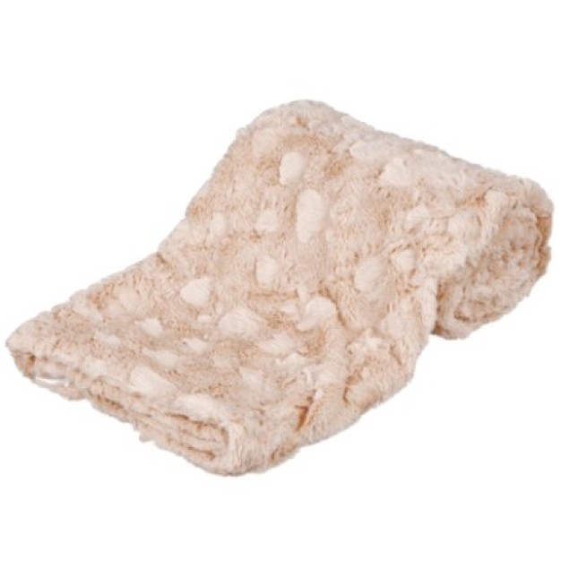 Trixie κουβέρτα Cosy από ανάγλυφο μαλακό βελούδο