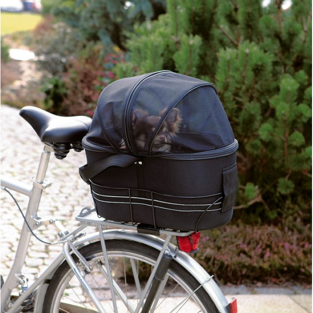 Trixie τσάντα μεταφοράς ποδηλάτου 48Χ29Χ42cm μαύρο