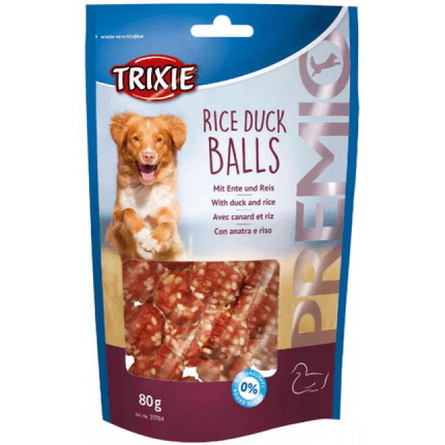 Trixie λιχουδιά rice duck balls 80gr Trixie λιχουδιά rice duck balls 80gr