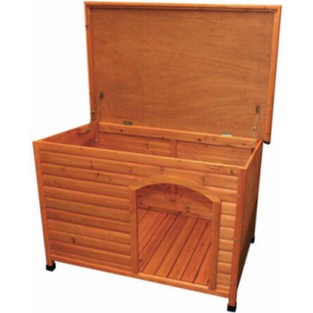 Trixie σπίτι natura επίπεδη οροφή L 116x82x79cm καφέ Trixie σπίτι natura επίπεδη οροφή L 116x82x79cm καφέ