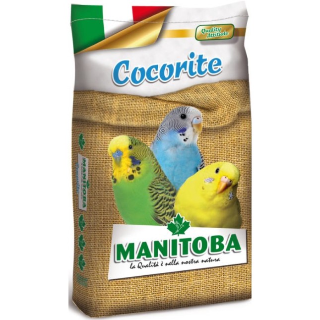 Manitoba Μείγμα σπόρων εμπλουτισμένο με κομμάτια μπισκότου για παπαγαλάκια Manitoba Μείγμα σπόρων εμπλουτισμένο με κομμάτια μπισκότου για παπαγαλάκια