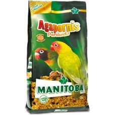 Manitoba Agapornis Μείγμα σπόρων χωρίς ηλιόσπορο για αφρικανικά παπαγαλάκια lovebirds