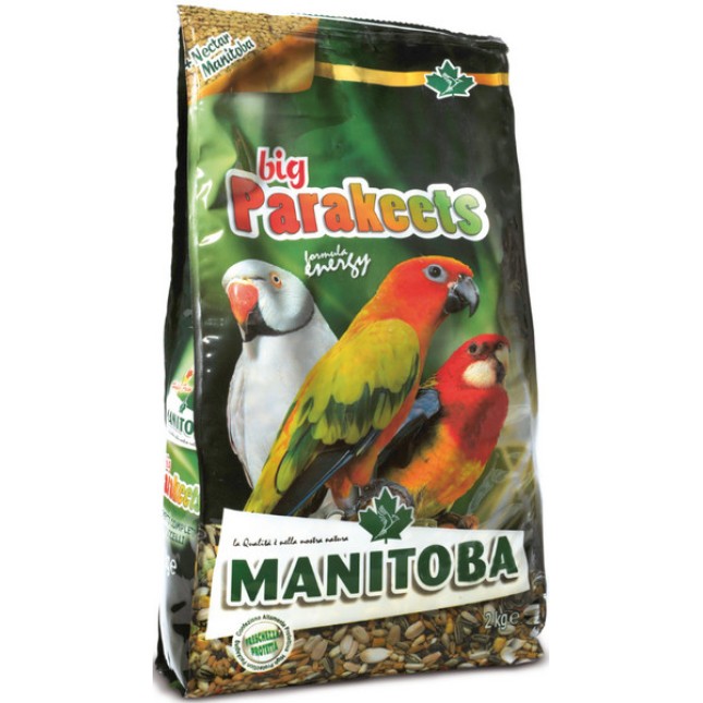 Manitoba Big Energy για μεσαίους και μεγάλους παπαγάλους (Conures, Rose-ringed parakeets, Rosellas)