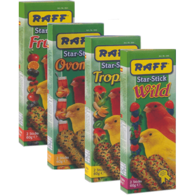 Raff στικ-star canαrini σε διάφορες γεύσεις Raff στικ-star canαrini σε διάφορες γεύσεις