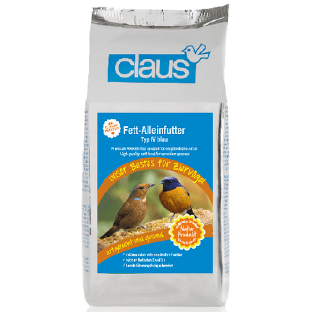 Claus fett-alleinf πλήρης τροφή λίπους για εντομοφάγα και νεοσσούς εντομοφάγων πτηνών