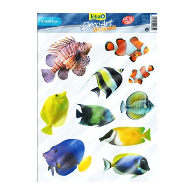 TETRA DECO ART STICKER SET FISH