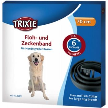 Trixie αντιπαρασ. περιλαίμιο σκύλων 70cm. μαύρο Trixie αντιπαρασ. περιλαίμιο σκύλων 70cm. μαύρο