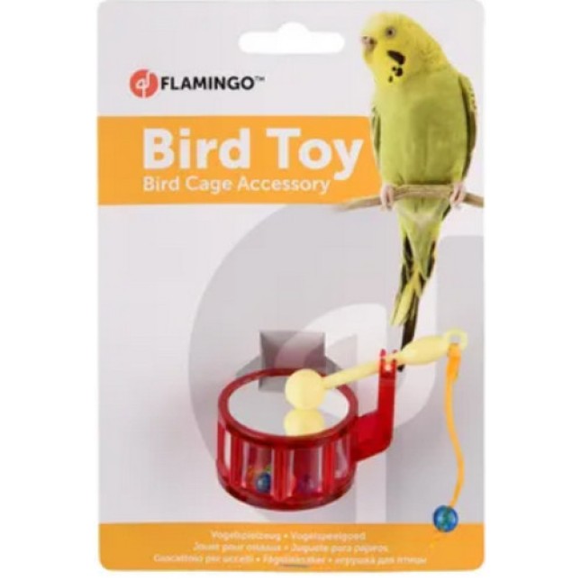 Flamingo διασκεδαστικά μουσικά παιχνίδια για παπαγαλάκια +/- 8 cm 1 τεμάχιο Flamingo διασκεδαστικά μουσικά παιχνίδια για παπαγαλάκια +/- 8 cm 1 τεμάχιο