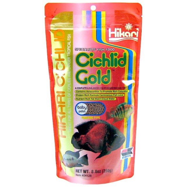 Hikari cichlid gold baby pellet 57gr Hikari cichlid gold baby pellet 57gr