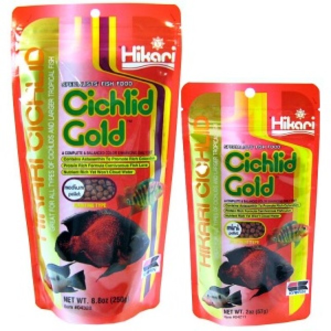 Hikari cichlid gold large pellet 57gr Hikari cichlid gold large pellet 57gr