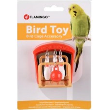 Flamingo διασκεδαστικά παιχνίδια για παπαγαλάκια +/- 6 x 6 x 6 cm 1 τεμάχιο Flamingo διασκεδαστικά παιχνίδια για παπαγαλάκια +/- 6 x 6 x 6 cm 1 τεμάχιο