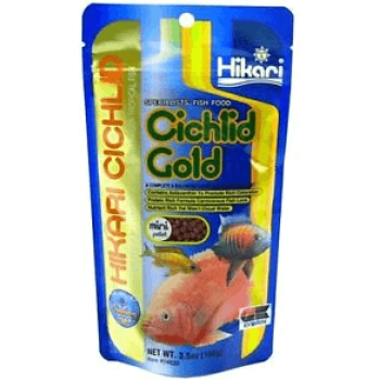 Hikari cichlid gold sinking mini για κιλχίδες 342gr Hikari cichlid gold sinking mini για κιλχίδες 342gr