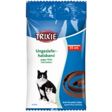 Trixie αντιπαρασιτικό περιλαίμιο γατών φυσικό 35cm καφέ