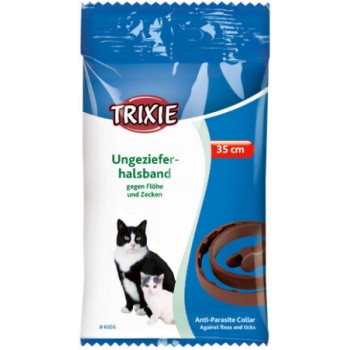 Trixie αντιπαρασιτικό περιλαίμιο γατών φυσικό 35cm καφέ Trixie αντιπαρασιτικό περιλαίμιο γατών φυσικό 35cm καφέ