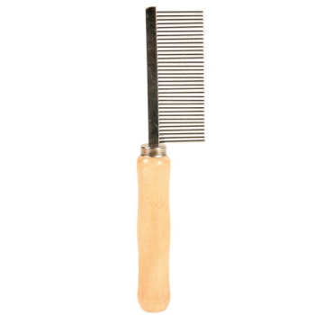 Trixie χτένα σκύλων ξύλινη λαβή, μεσαία 18cm Trixie χτένα σκύλων ξύλινη λαβή, μεσαία 18cm