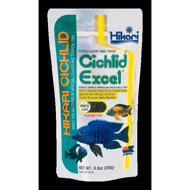 HIKARI CICHLID EXCEL MINI & MED HIKARI CICHLID EXCEL MINI & MED
