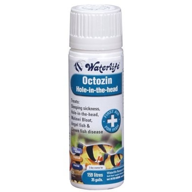 Waterlife Octozin 21 tabs (για 450 lt) Θεραπεία τροπικών ψαριών σε μορφή δισκίου Waterlife Octozin 21 tabs (για 450 lt) Θεραπεία τροπικών ψαριών σε μορφή δισκίου