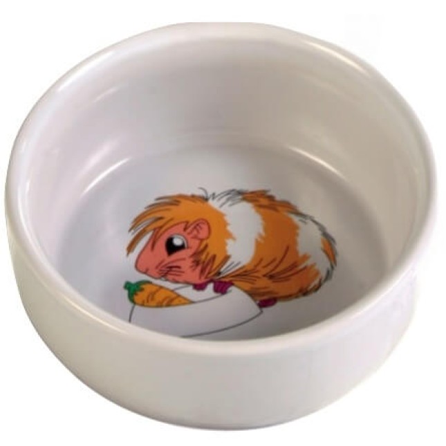 Τrixie πιάτο κεραμικό για ινδικά χοιρίδια 250ml/11cm Τrixie πιάτο κεραμικό για ινδικά χοιρίδια 250ml/11cm