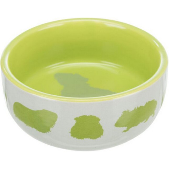 Trixie πιάτο κεραμικό για ινδ.χοιρ. 250ml/11cm Trixie πιάτο κεραμικό για ινδ.χοιρ. 250ml/11cm