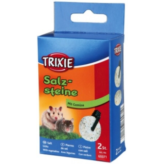 Τrixie κύβος άλατος με βότανα και στήριγμα 95gr