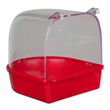 Trixie μπανιερά πουλιών ημικυκλική χρώμ. 14Χ14Χ15cm Trixie μπανιερά πουλιών ημικυκλική χρώμ. 14Χ14Χ15cm