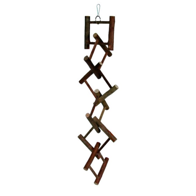 Trixie σκάλα ξύλινη κρεμαστή 12 σκαλιά 58cm Trixie σκάλα ξύλινη κρεμαστή 12 σκαλιά 58cm