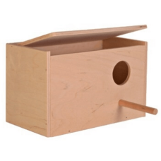 Τrixie φωλιά απο ξύλο με ράβδο προσγείωσης 21x13x12cm Τrixie φωλιά απο ξύλο με ράβδο προσγείωσης 21x13x12cm