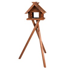 Trixie ταΐστρα πουλιών natura σε σχέδιο σπιτιού με βάση 47x40x36cm/1.40cm