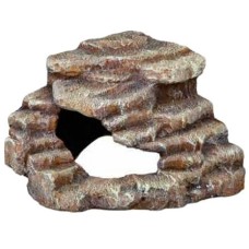 Trixie βράχος γων. με σπηλιά και πλατφόρμα ιδανική για ενυδρείο 27x21x27cm