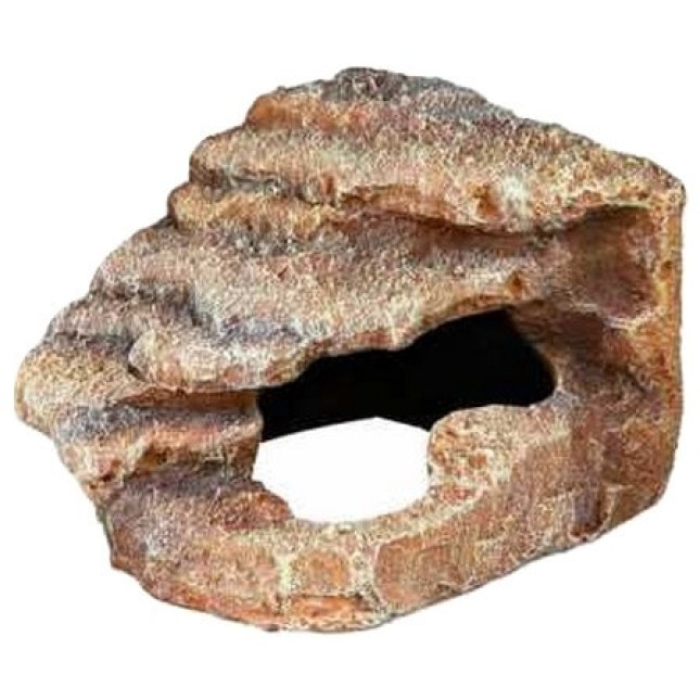 Trixie βράχος γωνιακός με σπηλιά και πλατφόρμα ιδανική για ενυδρείο
