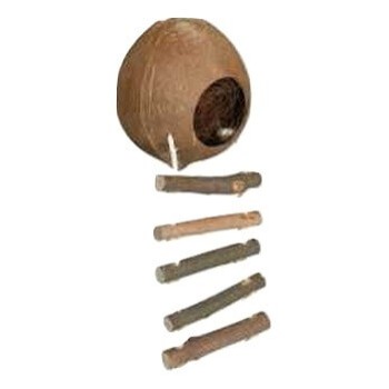 Τrixie σπίτι από καρύδα μονό 13x56cm Τrixie σπίτι από καρύδα μονό 13x56cm