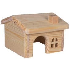 Τrixie σπίτι ξύλινο για χάμστερ/ποντίκια 15x11x15cm