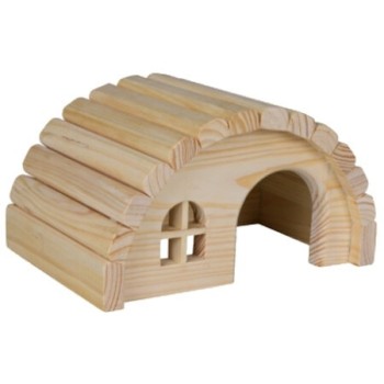 Trixie σπίτι ξύλινο για χάμστερ/ποντίκια 19x11x13cm Trixie σπίτι ξύλινο για χάμστερ/ποντίκια 19x11x13cm