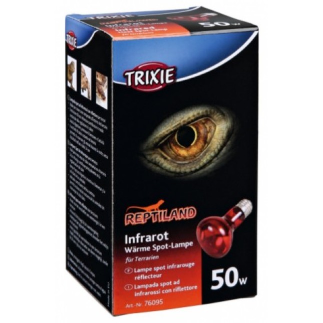 Trixie λάμπα υπέρυθρων κόκκινη 63x100mm 50w Trixie λάμπα υπέρυθρων κόκκινη 63x100mm 50w