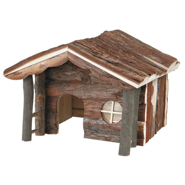 trixie σπίτι ξύλινο knut 30x22x30cm.