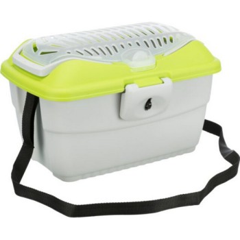Trixie κλουβί μεταφοράς Capri mini 40X22X22cm ανοιχτό γκρι / πράσινο Trixie κλουβί μεταφοράς Capri mini 40X22X22cm ανοιχτό γκρι / πράσινο