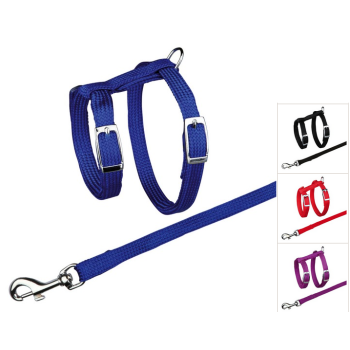 Trixie σετ σαμάρι & οδηγός νάιλον 22-42cm /10mm 1.25μ Trixie σετ σαμάρι & οδηγός νάιλον 22-42cm /10mm 1.25μ