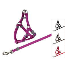 Trixie σαμάρι & οδηγός νάιλον 26-37cm/10mm/1.20μ Trixie σαμάρι & οδηγός νάιλον 26-37cm/10mm/1.20μ