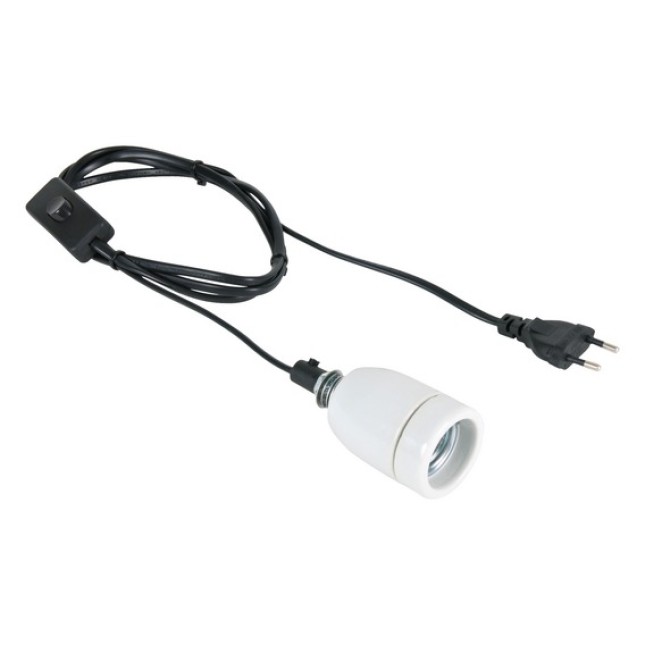 Trixie βάση λάμπας πορσελάνης έως 250w 1.8m Trixie βάση λάμπας πορσελάνης έως 250w 1.8m