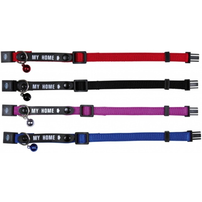 Trixie περιλαίμιο γάτας με ετικέτα διεύθυνσης nylon Trixie περιλαίμιο γάτας με ετικέτα διεύθυνσης nylon