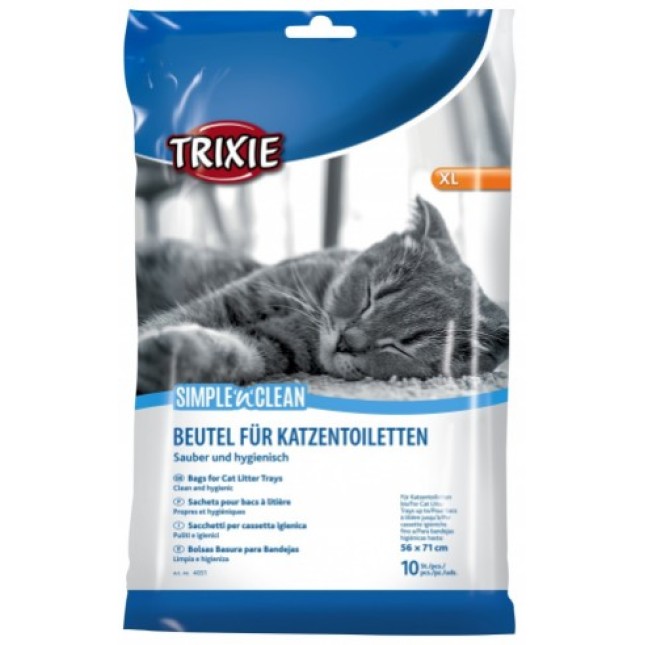Trixie σακούλες για λεκάνη γάτας xl 56Χ71cm 10τμχ Trixie σακούλες για λεκάνη γάτας xl 56Χ71cm 10τμχ