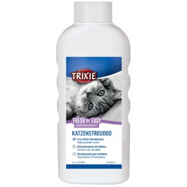Trixie αποσμητικό για άμμο γάτας baby powder 750g Trixie αποσμητικό για άμμο γάτας baby powder 750g