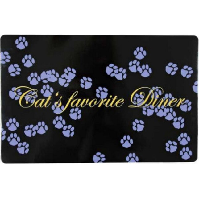 Trixie σουπλά cat's favourite dinner 44x28cm μωβ Trixie σουπλά cat's favourite dinner 44x28cm μωβ