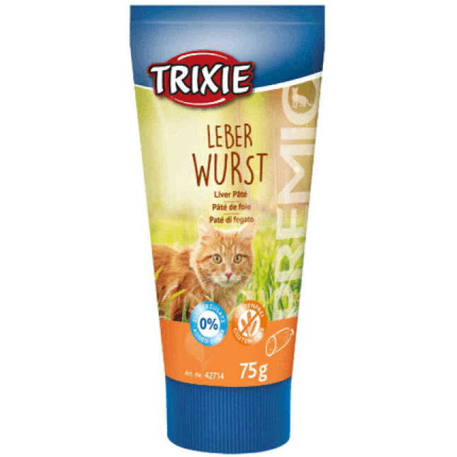 Trixie λιχουδιά premio συκώτι πατέ για γάτες 75g Trixie λιχουδιά premio συκώτι πατέ για γάτες 75g