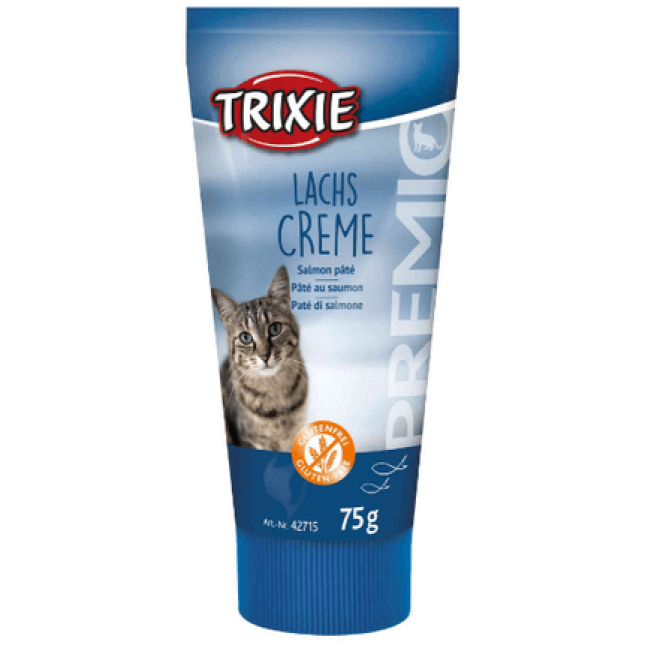 Trixie λιχουδιά premio σολωμό πατέ  για γάτες 75gr