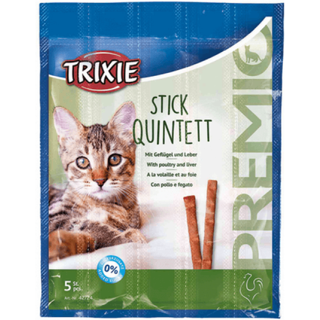Trixie λιχουδιά premio quadro κοτοπ/συκώτι 4x5gr Trixie λιχουδιά premio quadro κοτοπ/συκώτι 4x5gr