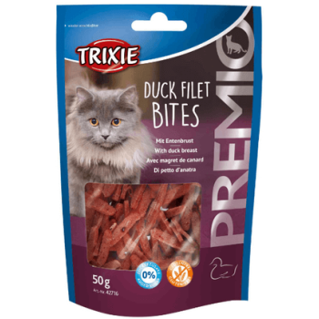 Trixie λιχουδιά duck fillet bites για γάτες 50gr Trixie λιχουδιά duck fillet bites για γάτες 50gr
