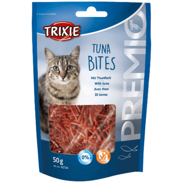 Trixie λιχουδιά premio tuna bites 50gr